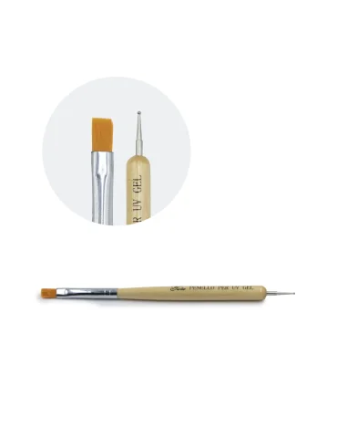 Pincel para arte em unhas com dotter