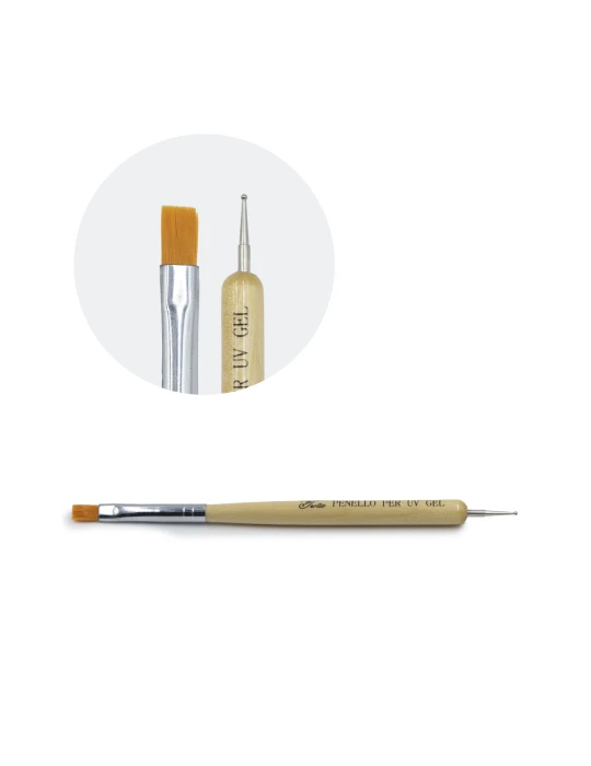 Pincel para arte em unhas com dotter