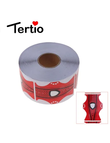 Formes de papier double pour l'allongement des ongles.