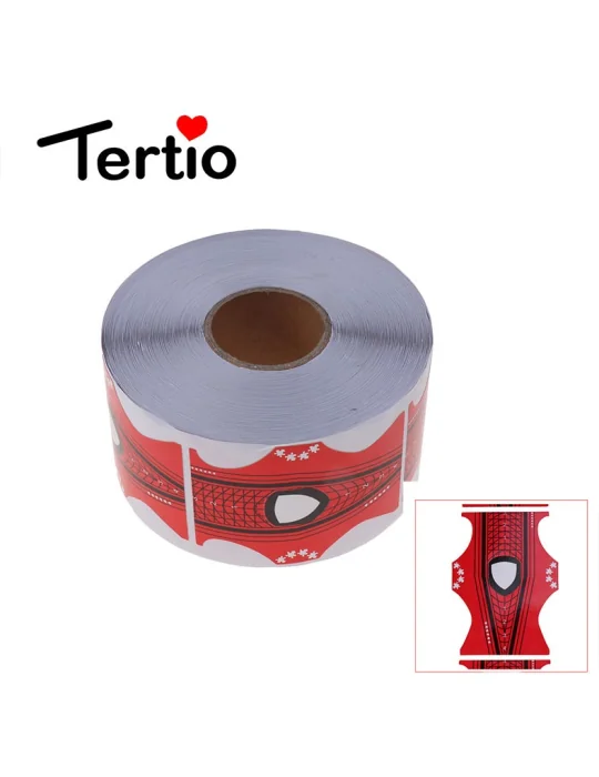 Modelos de cartão duplo para alongamento de unhas