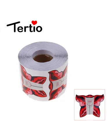 Formes de papillon pour l'allongement des ongles