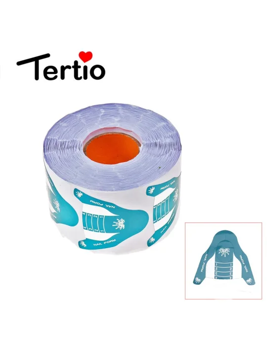 Sagome cartine azzurra per allungamento unghie Sagome cartine azzurra per allungamento unghie