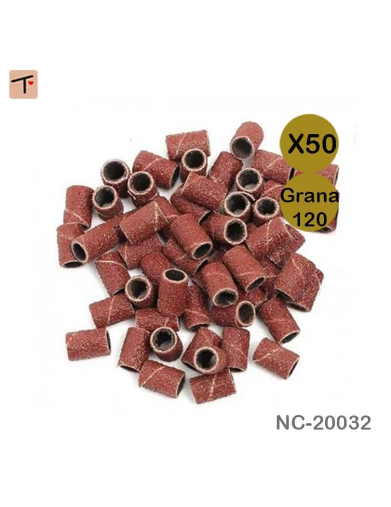 Cilindretti abrasivi Grana 120 50pcs