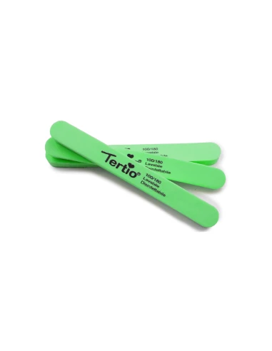 Lima buffer allungata verde 3pcs