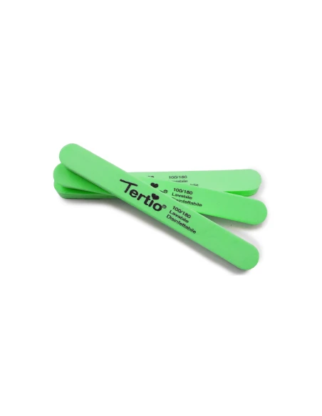 Lima buffer allungata verde 3pcs