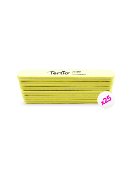 Lima buffer allungata giallo 25pcs