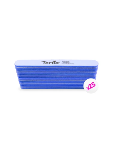 Lima buffer allungata blu 25 pezzi