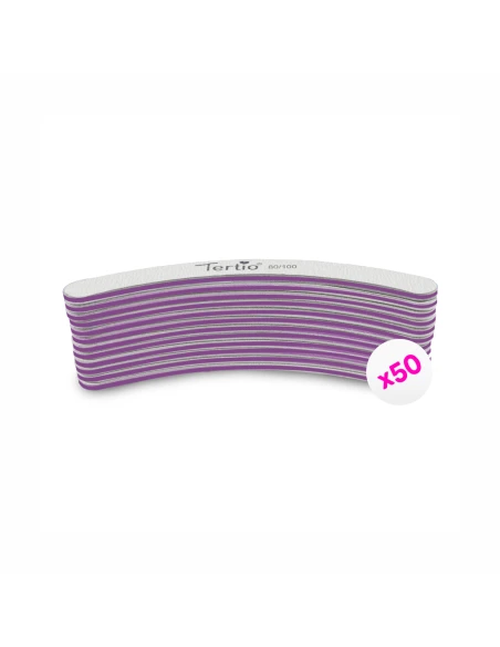 50PCS lime curved double 80 100