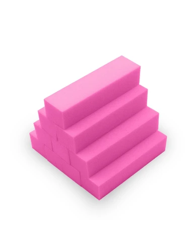 10 piezas de tapete de bloques fucsia