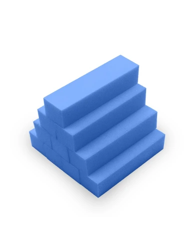 10 pcs tapis de caoutchouc bleu