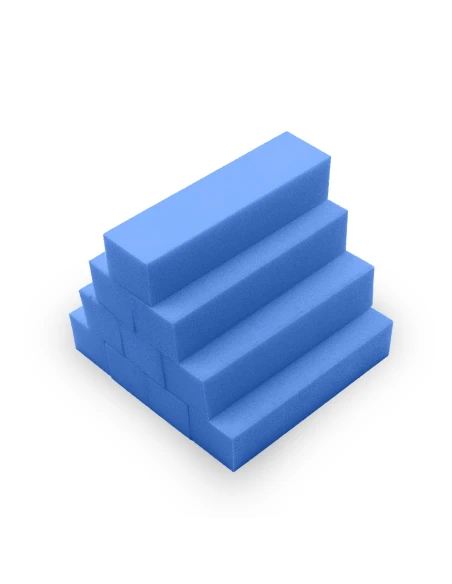 10 pcs tapis de caoutchouc bleu
