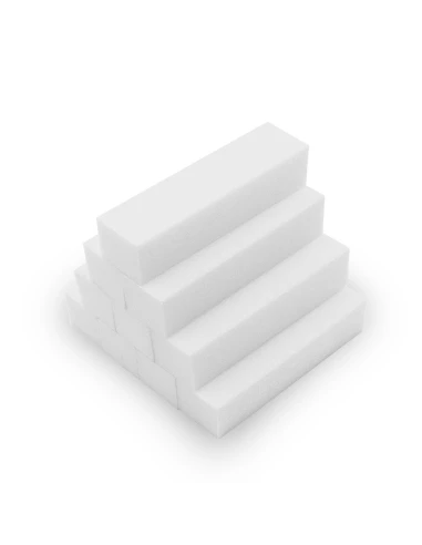 10 piezas de espuma de bloque blanco