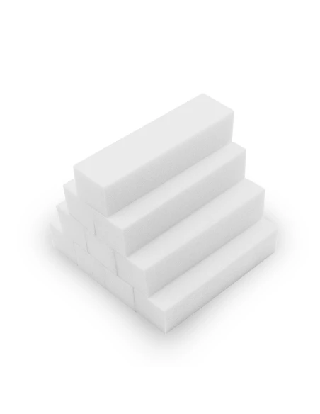 10 piezas de espuma de bloque blanco