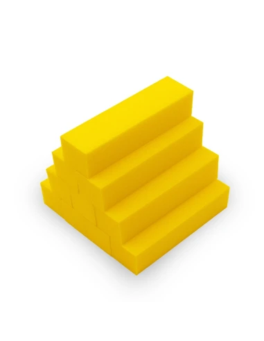 10 unidades de tijolo amarelo buffer