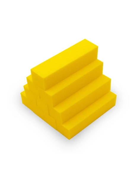 10 unidades de tijolo amarelo buffer