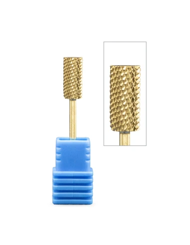 ORO 112 Punta Placcata oro carbide a Cilindro