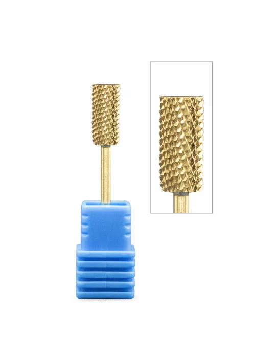 ORO 112 Punta Placcata oro carbide a CilindroGold 112 Beschichtete Spitze mit Karbid für Zylinder