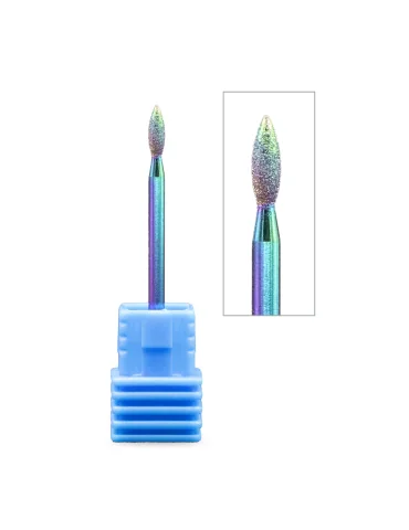 DÍA 117 Puntas de arcoíris diamantadas para uñas.