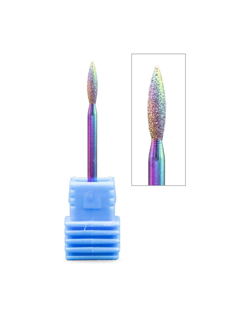 JOUR 116 Pointe d'arc-en-ciel diamantée pour cuticules