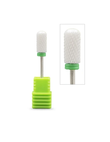 CER 004 Punta Cilíndrica en Cerámica Grano Grueso