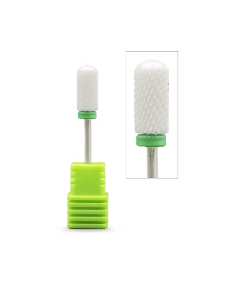 CER 004 Punta Cilíndrica en Cerámica Grano Grueso