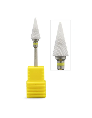 CER 045 Punta a Cono con Punta in Ceramica Grana Fine