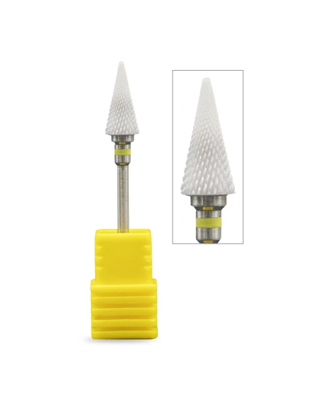 CER 045 Punta a Cono con Punta in Ceramica Grana Fine