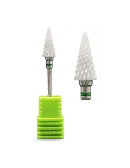 CER 048 Punta a Cono con Punta in Ceramica Grana Grossa