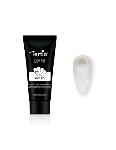 1 POLYGEL ACRYGEL 30ML TRANSPARENTE