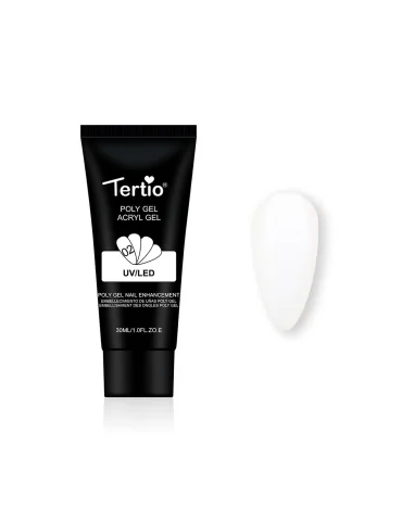 2 POLYGEL ACRYGEL 30ML BLANCO GESSO