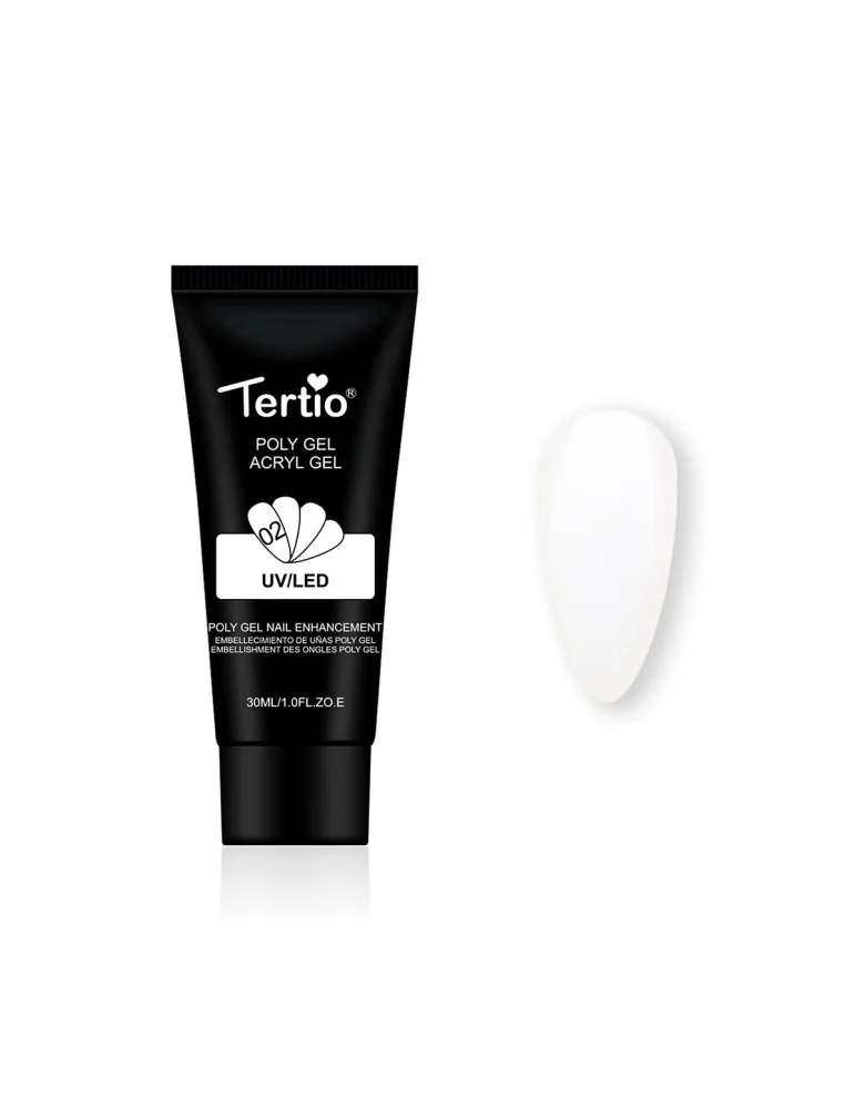 2 POLYGEL ACRYGEL 30ML BRANCO GESSO 2 POLYGEL ACRYGEL 30ML BRANCO GESSO