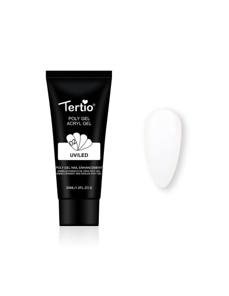 2 POLYGEL ACRYGEL 30ML BLANC DE CHAUX