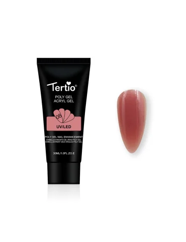 8 POLYGEL ACRYGEL 30ML BORDEAUX CHIARO