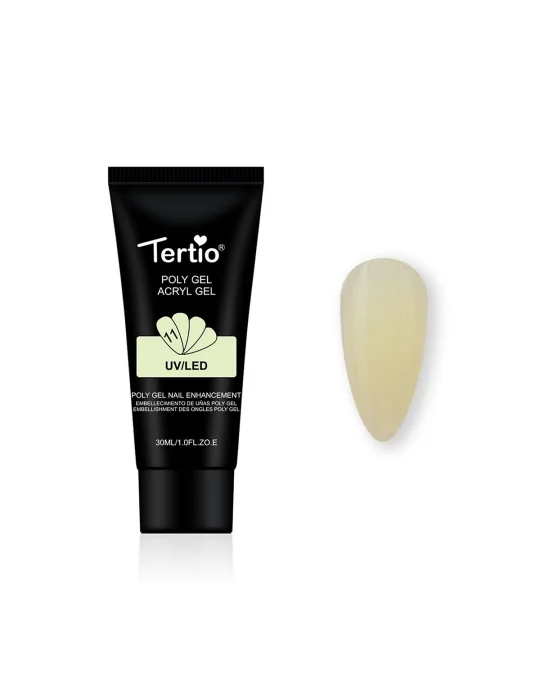 11 POLYGEL ACRYGEL 30ML JAUNE CRÈME