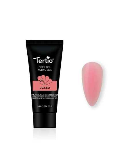 16 POLYGEL ACRYGEL 30ML ROSA ACESSÓRIO