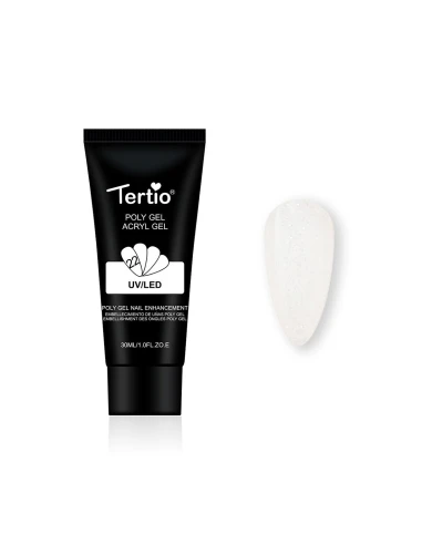 22 POLYGEL ACRYGEL 30ML GLITTERATI TRANSPARENTE