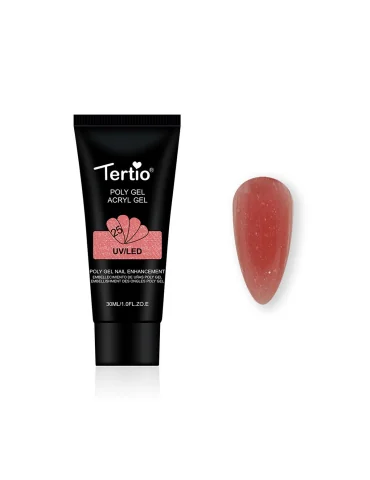 25 POLYGEL ACRYGEL 30ML BRILLO CASTAÑO