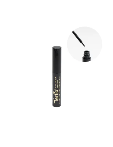 EYELINER VINYLE NOIR EFFET EXTRA BRILLANT POINTE DURE