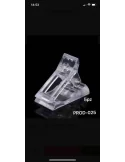 CLIP TRANSPARENTE PARA UÑAS 5 UNIDADES
