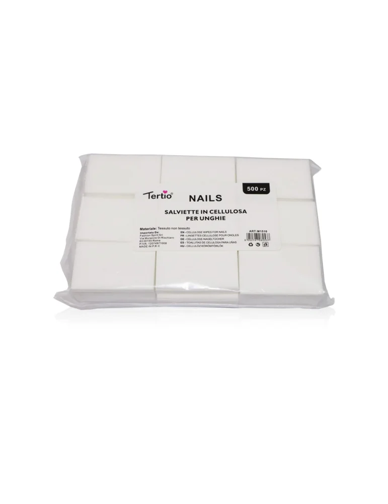 Salviette in cellulosa per unghie 500PZ