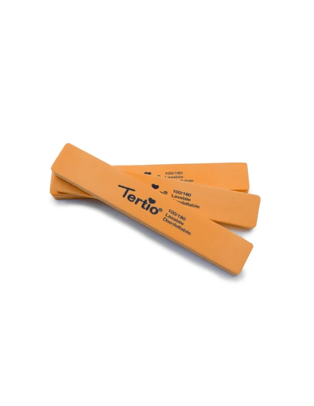 Lima buffer rectangular naranja 3 unidades