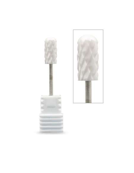 CER 008 Pointe Cylindrique en Céramique Granulée Extra Grosse