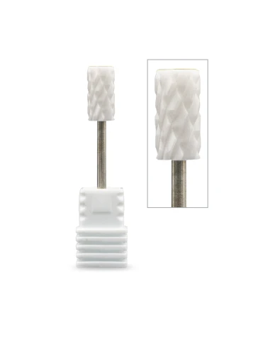 CER 018 Punta Cilindrica en Ceramica Grana Extra Grossa