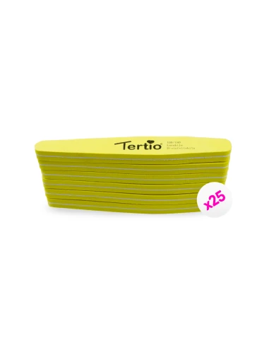 Lima buffer romboide giallo 25pcs