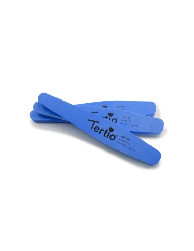 Lima buffer romboide blu 3pcs