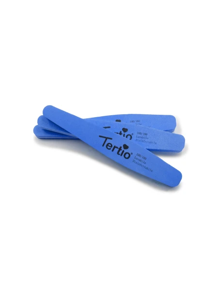 Lima buffer romboide blu 3pcs