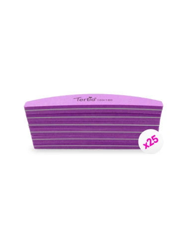Lima buffer boomerang rosa 25pcs