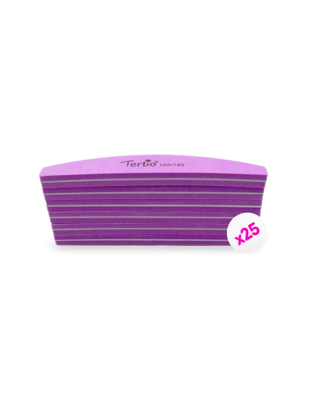 Lima buffer boomerang rosa 25pcs