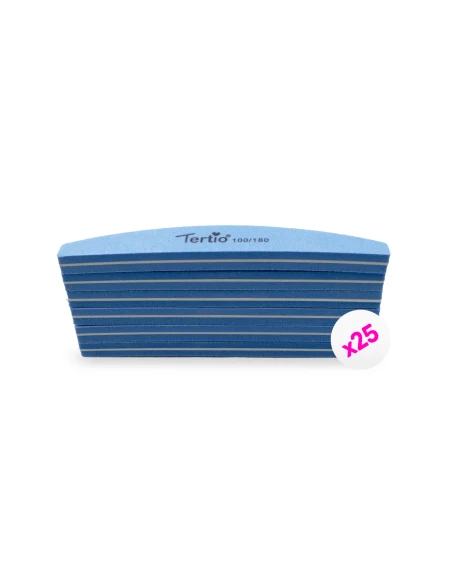 Lima buffer boomerang bleu 25 pièces