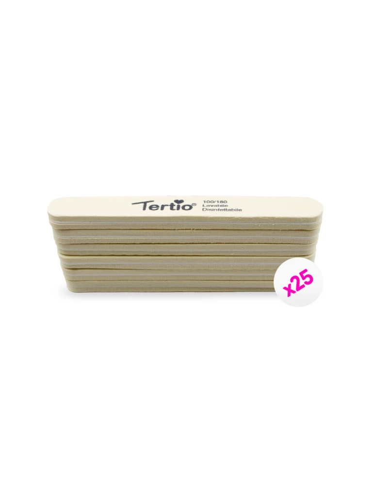 Lima buffer allungata beige 25pcs